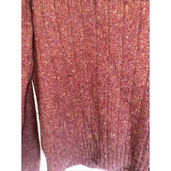 Jantzen Wool Sweater Crew Fisherman Luxury Vintage Women L Fair Aisle USA Thick - Picture 8 of 8